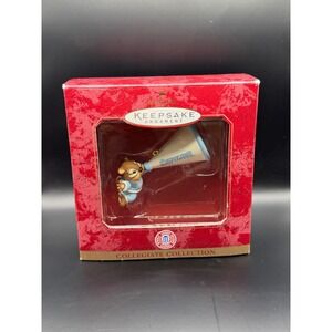 Hallmark Keepsake Ornament Carolina Tar Heels Chipmunk Cheerleader 1999